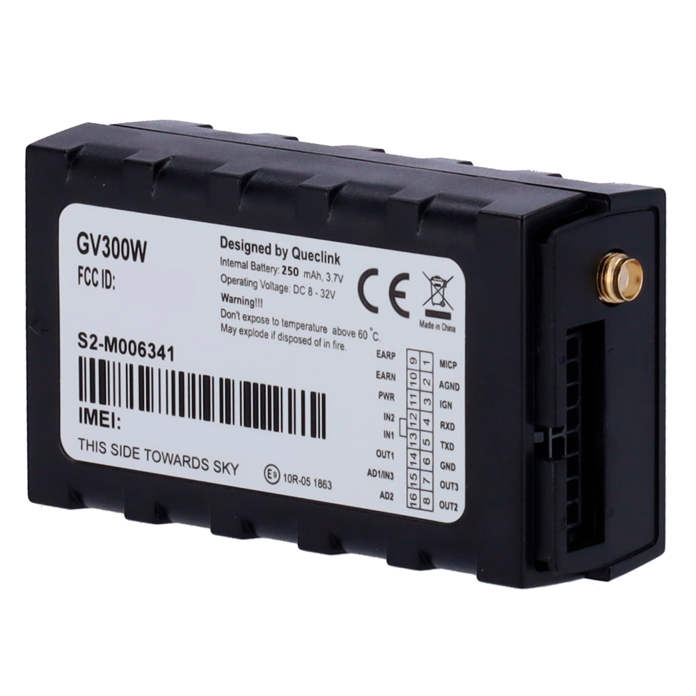 Queclink WCDMA/GSM Múltiples interfaces QL-GV300W