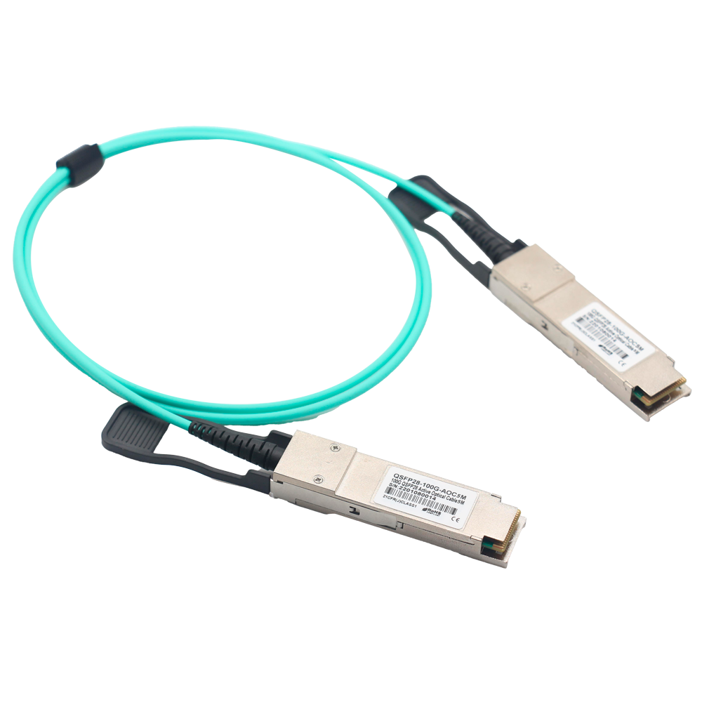 CCTV & Alarmas Cable de conexión directa QSFP28 QSFP28-100G-AOC-5M
