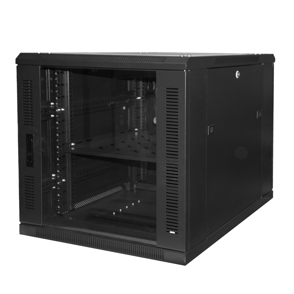 CCTV & Alarmas Armario rack para suelo Hasta 12U rack de 19"(600*800) color negro RACK-12UN-8D