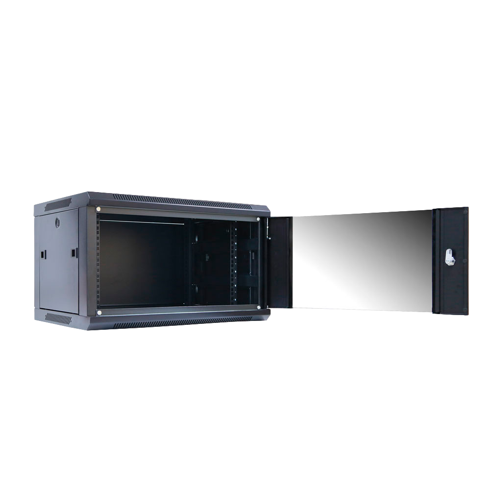 CCTV & Alarmas Armario rack mural de seguridad para pared color negro RACK-15U-WALL-100KG