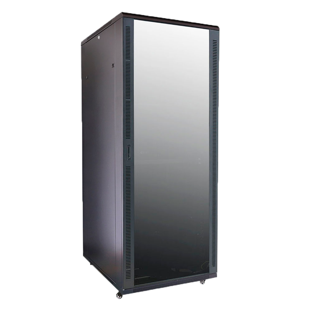CCTV & Alarmas Armario rack para cualquier equipo de red color negro RACK-42U-10D