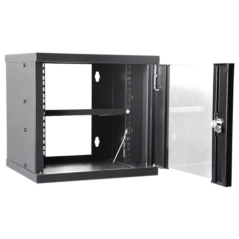CCTV & Alarmas Armario rack para pared Hasta 6U rack de 10" color negro RACK-6U-10INCH