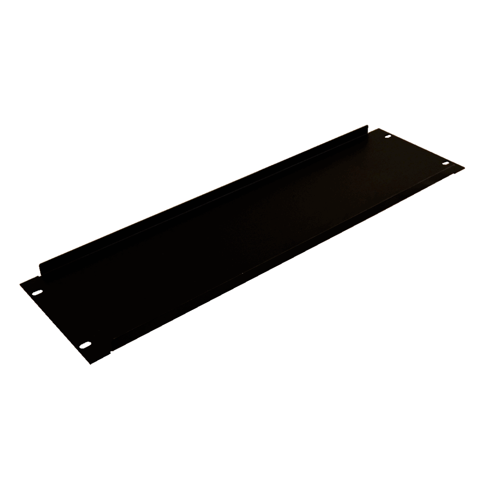 CCTV & Alarmas Tapa ciega para rack estándar 19" color negro RACK-BLANK-3U