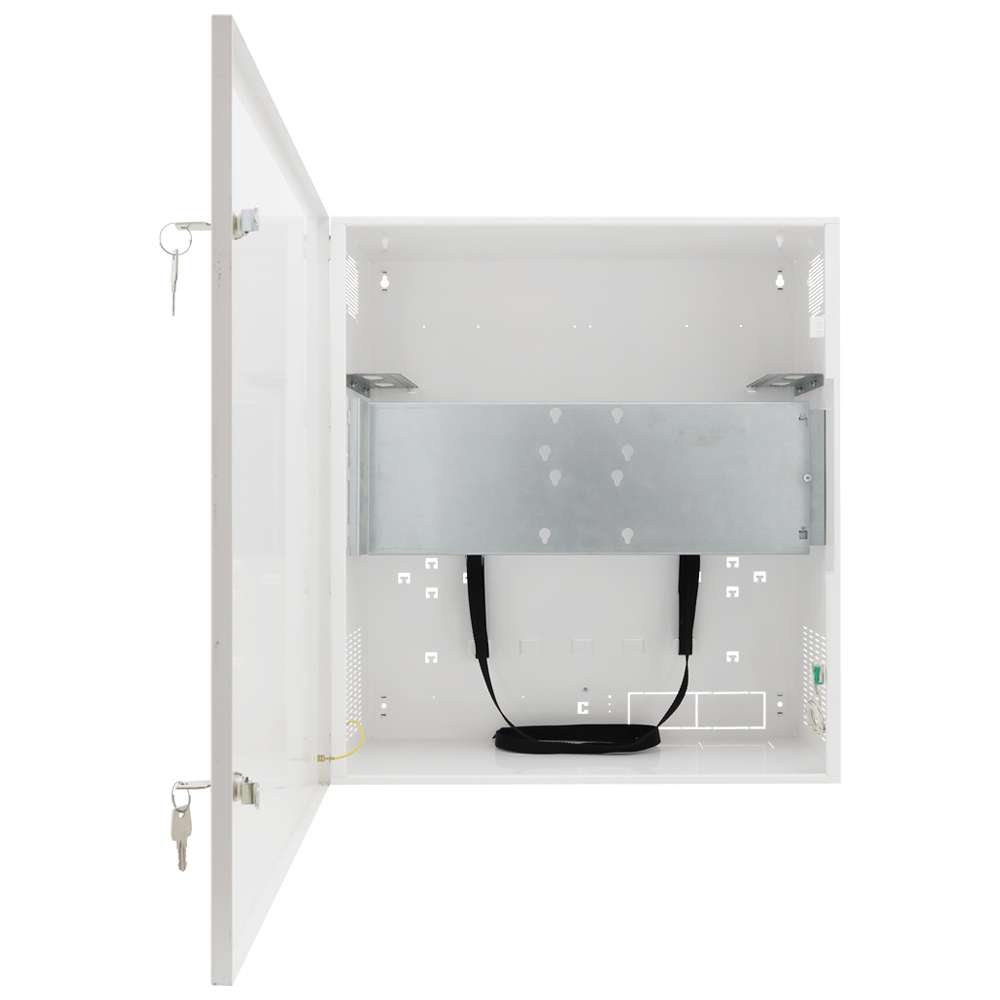 CCTV & Alarmas Caja de seguridad Especial para instalación en pared color blanco RACK-WALL-PRO