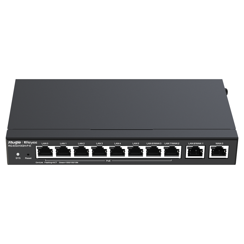 Reyee Router PoE Controlador Cloud PoE RG-EG310GH-P-E