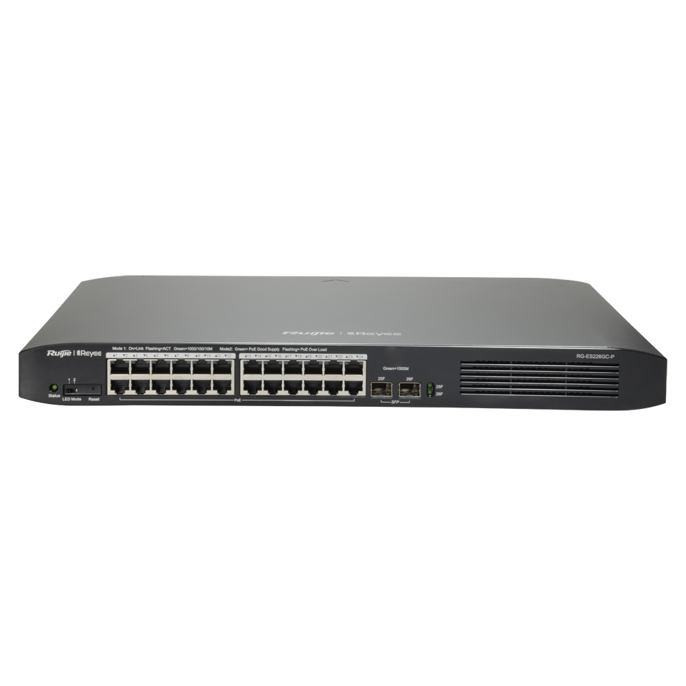 Reyee Switch PoE Cloud Gestionable RG-ES226GC-P