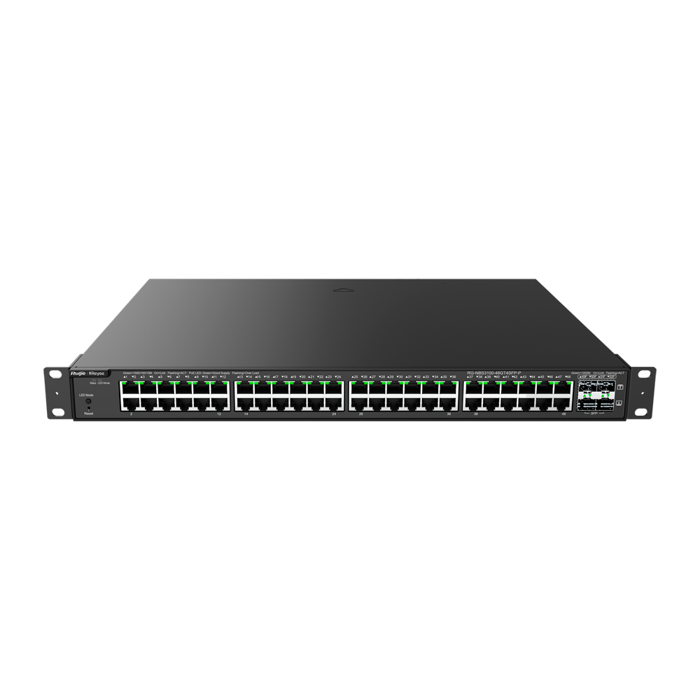 Reyee Switch PoE Cloud Capa 2 RG-NBS3100-48GT4SFP-P
