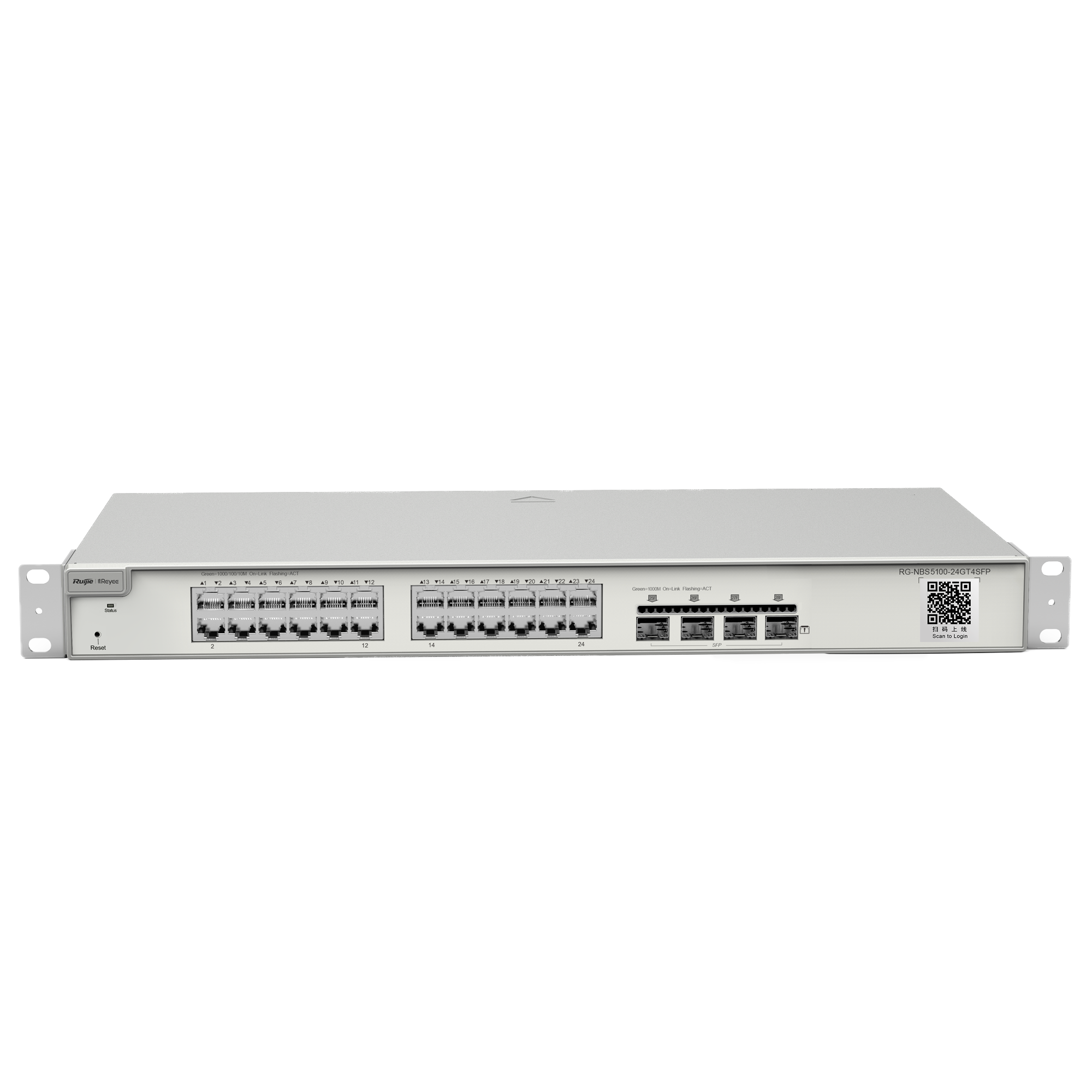 Reyee Switch Cloud Capa 3 24 puertos RJ45 Gigabit RG-NBS5100-24GT4SFP