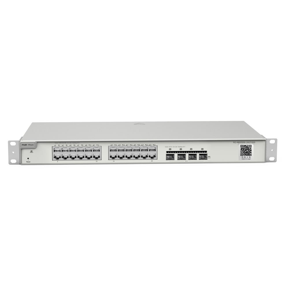 Reyee Switch Cloud Capa 3 24 puertos RJ45 Gigabit RG-NBS5200-24GT4XS