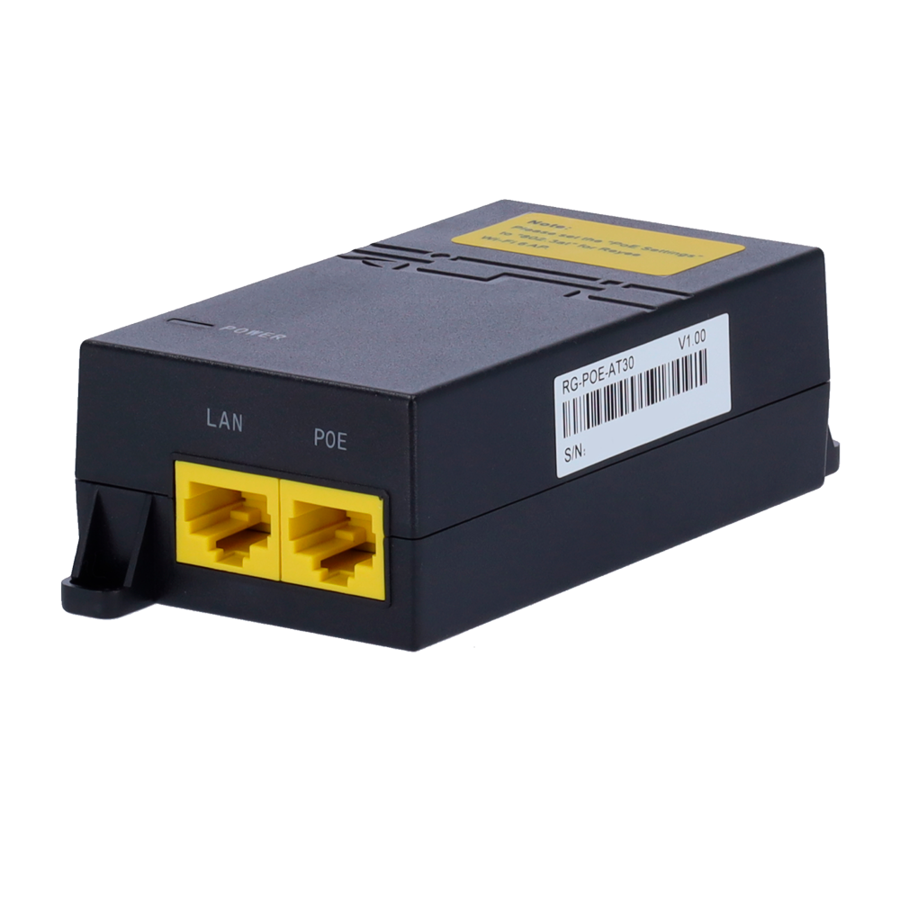 Reyee Ruijie Inyector PoE Pasivo RG-POE-AT30