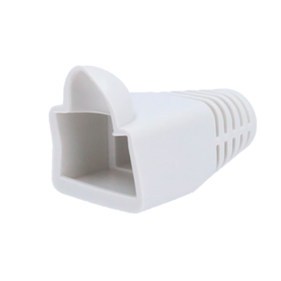 CCTV & Alarmas Funda protectora RJ45 Compatible con cables UTP CAT6 y CAT5 RJ45-BOOTCAP-W