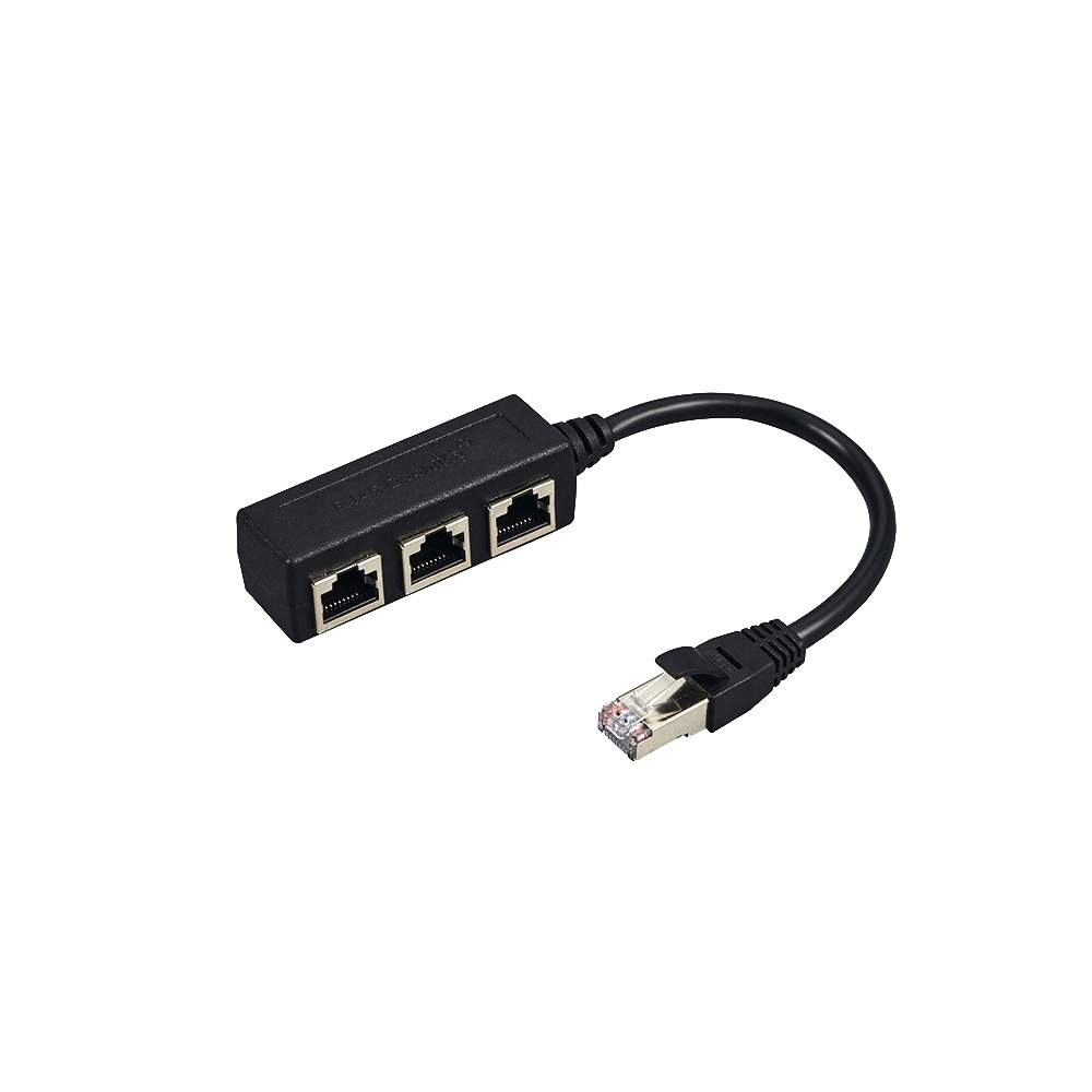 CCTV & Alarmas Separador RJ45 para Cat 5,6 y 7 RJ45-SPLIT-3P