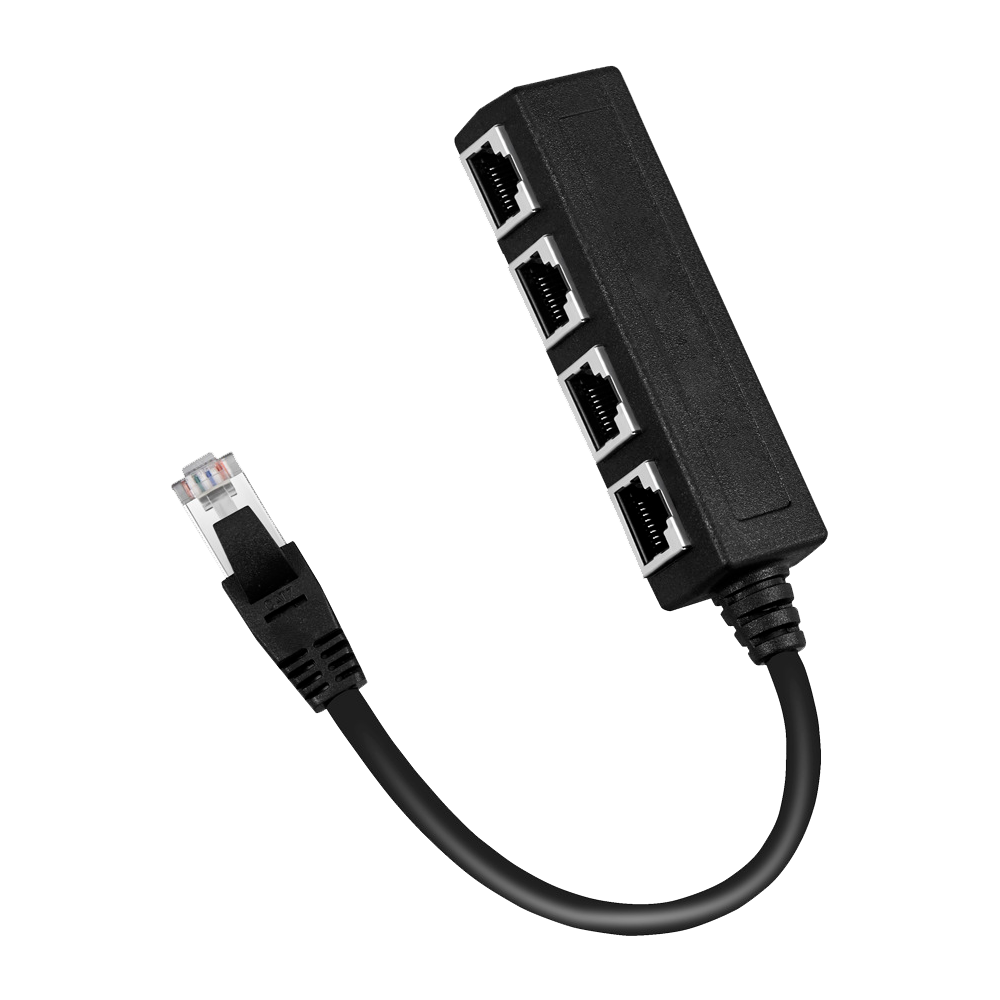 CCTV & Alarmas Separador RJ45 Bajas pérdidas RJ45-SPLIT-4P