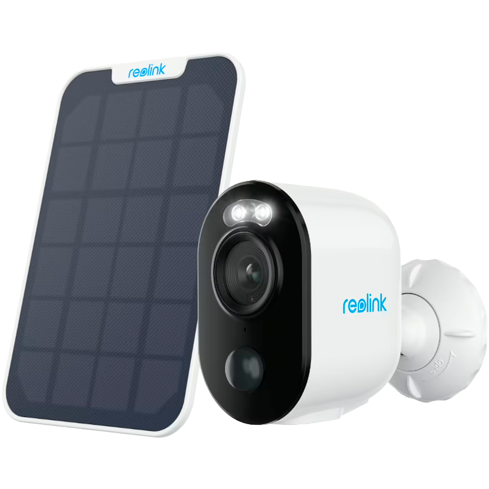 Reolink Camara WiFi a Batería con Panel Solar 3 MP RL-ARGUS-ECO-B310-SOLARKIT