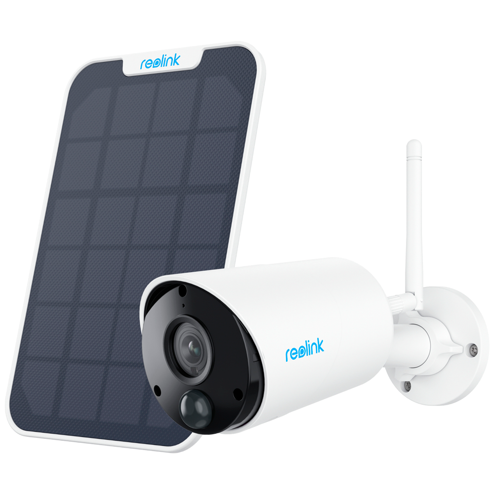 Reolink Camara WiFi a Batería con Panel Solar 3 MP RL-ARGUS-ECO-B320-SOLARKIT