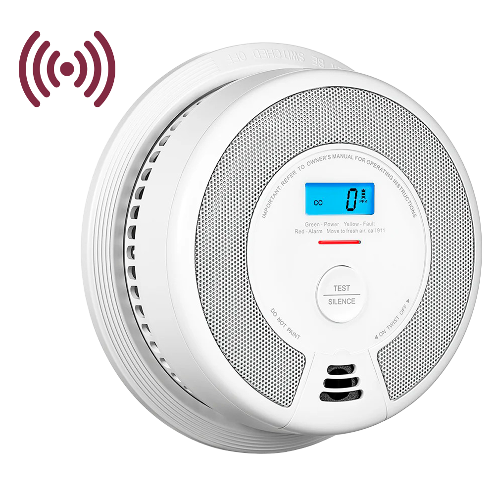 X-Sense Detector de CO y humo autónomo X SC07-W