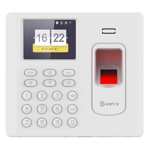 Safire Control de presencia Huella, tarjeta EM y PIN SF-AC3012KEMDW-IPW