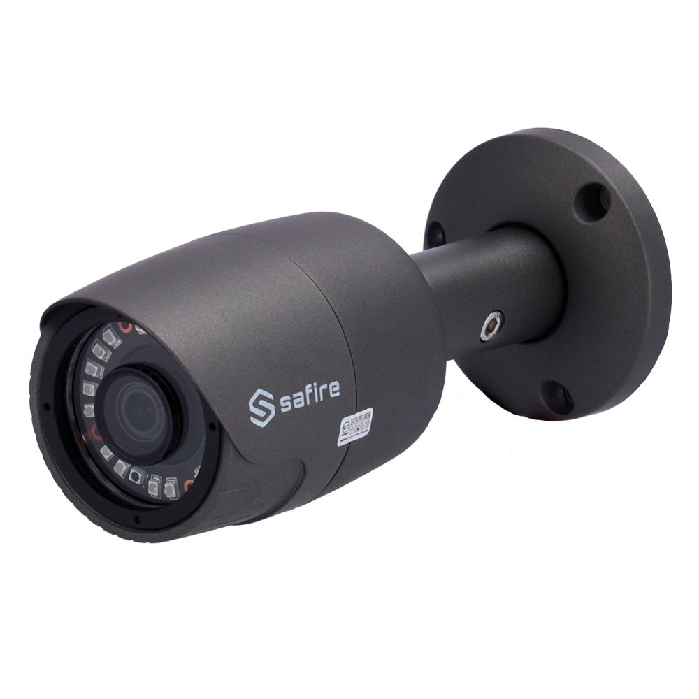 Safire Cámara Bullet Gama ECO Salida 4 en 1 / Resolución 3K (2880x1620) color negro 5 MP, 3.6 mm SF-B029G-3KE