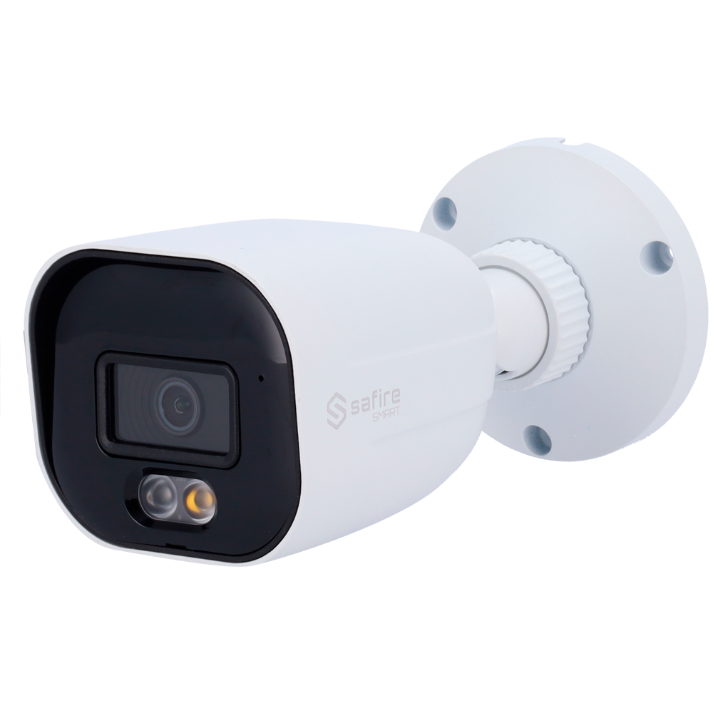 Safire Smart Cámara Bullet 4 en 1 Gama B1 Económica con color blanco 2 MP, 2.8 mm SF-B080A-2B1-DL