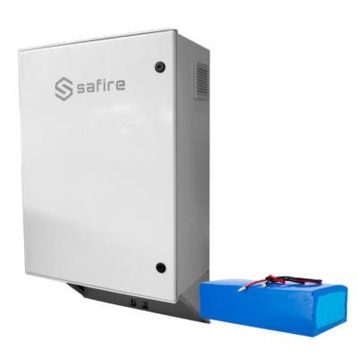 Safire Armário de poliéster carregamento rápido Solar SF-BOX08SOL-BMS-IP55-4800WH