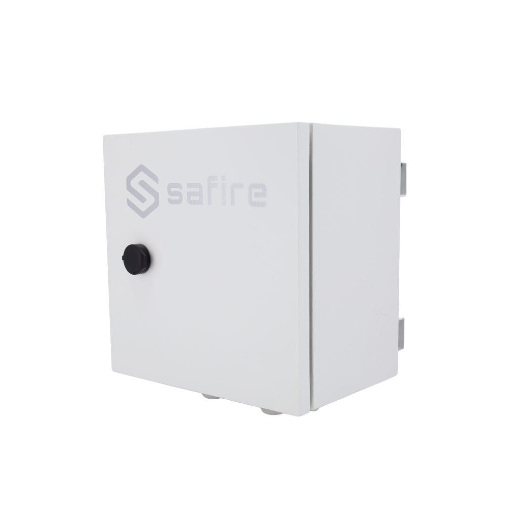 Safire Smartbox Solar con entrada <45VDC SF-BOX3030DC4POE-LITIO