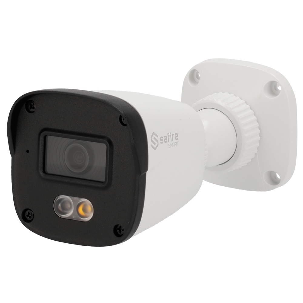 Safire Smart Cámara Bullet IP gama B1 color blanco 4 MP, 2.8 mm, WiFi, PoE SF-IPB070A-4B1-DL