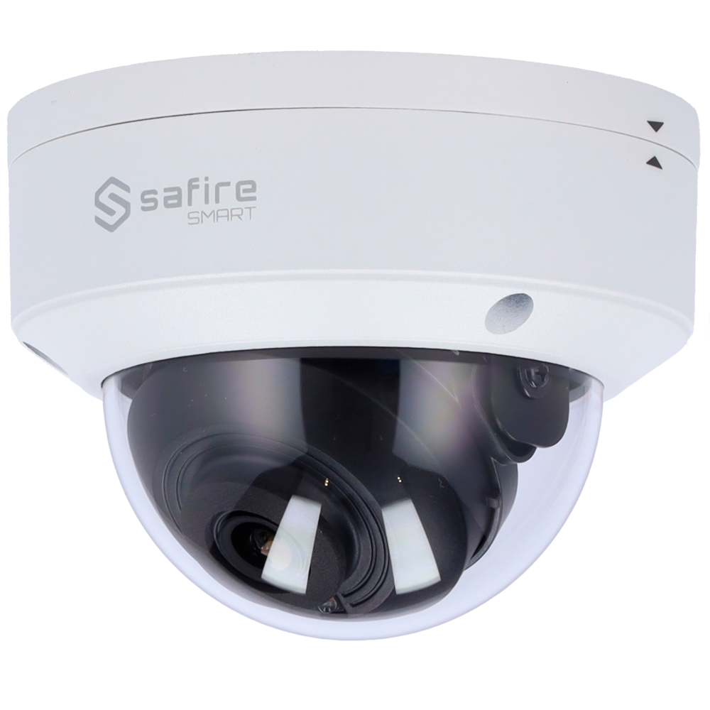 Safire Smart Cámara Domo IP gama B1 económica color blanco 4 MP, 2.8 mm, WiFi, PoE SF-IPD040-4B1