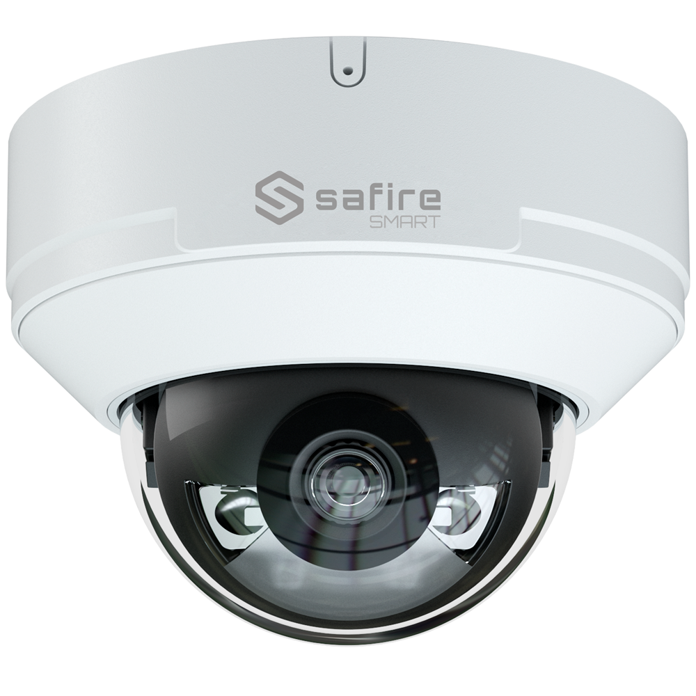 Safire Smart cámara Domo IP gama I1 con AI color blanco 4 MP, 2.8 mm, WiFi, PoE SF-IPD040A-4I1-NIGHTPRO