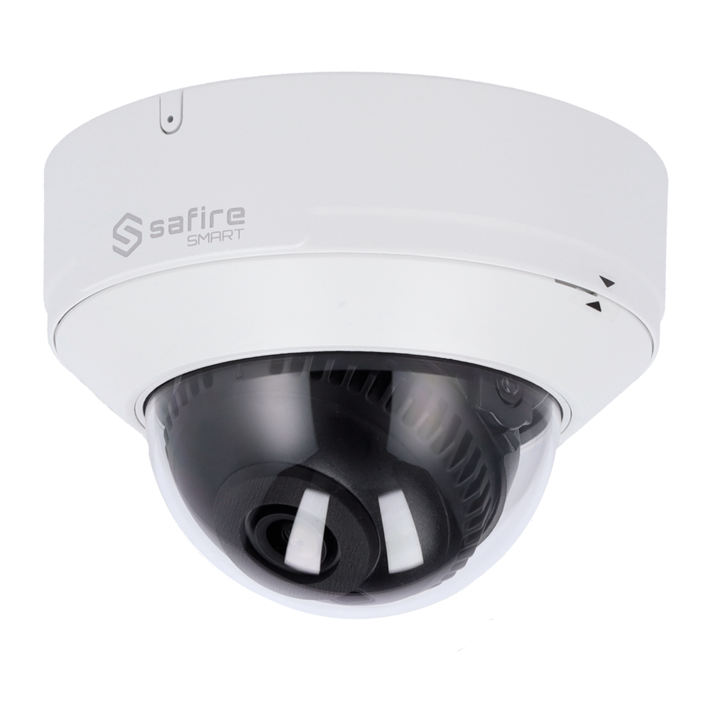 Safire Smart Cámara Domo IP gama I2 AI Avanzado color blanco 8 MP, 2.8 mm, WiFi, PoE SF-IPD040A-8I2