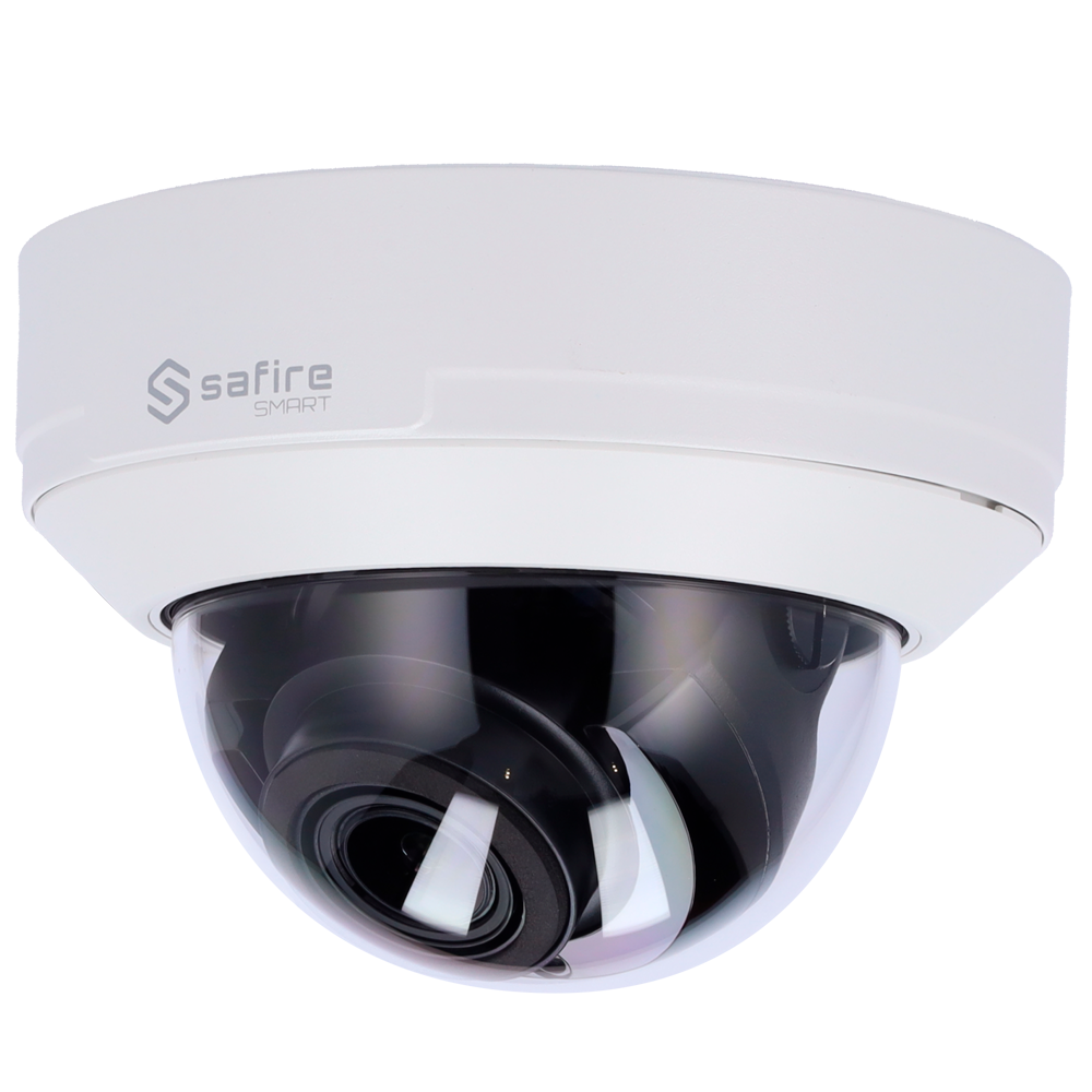 Safire Smart Cámara Dome IP gama I1 AI Avanzado color blanco 6 MP, 2.8 ~ 12 mm Motorizada, WiFi, PoE SF-IPD540ZA-6I1