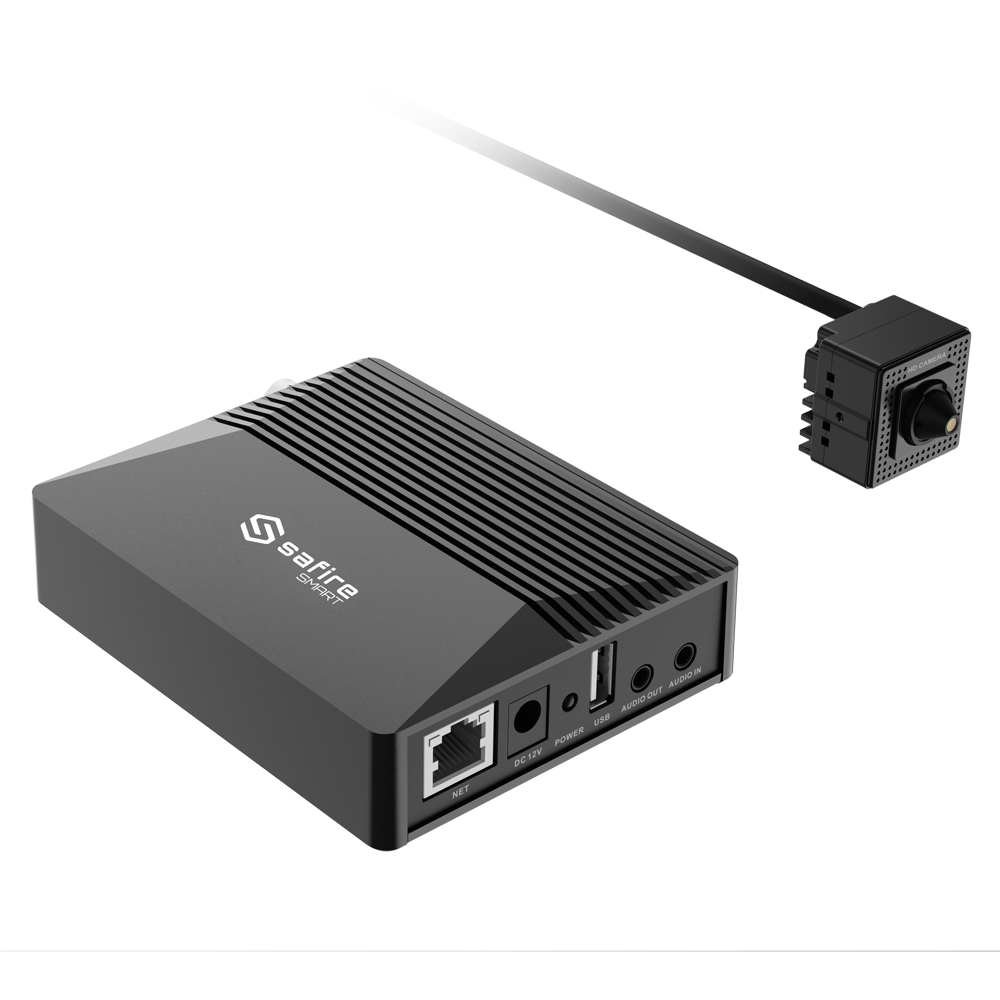 Safire Smart Cámara Pinhole IP gama I1 AI Avanzado color blanco 2 MP, 2.8 mm, WiFi, PoE SF-IPPHOLE025A-2I1