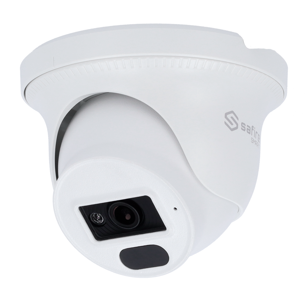 Safire Smart Cámara Turret IP gama B1 con luz dual color blanco 2 MP, 2.8 mm, WiFi, PoE SF-IPT010A-2B-DL
