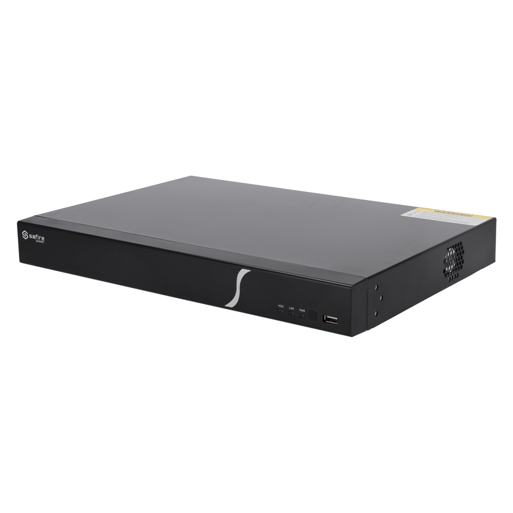 Safire Smart Grabador NVR para cámaras IP SF-NVR6216-16P-B2