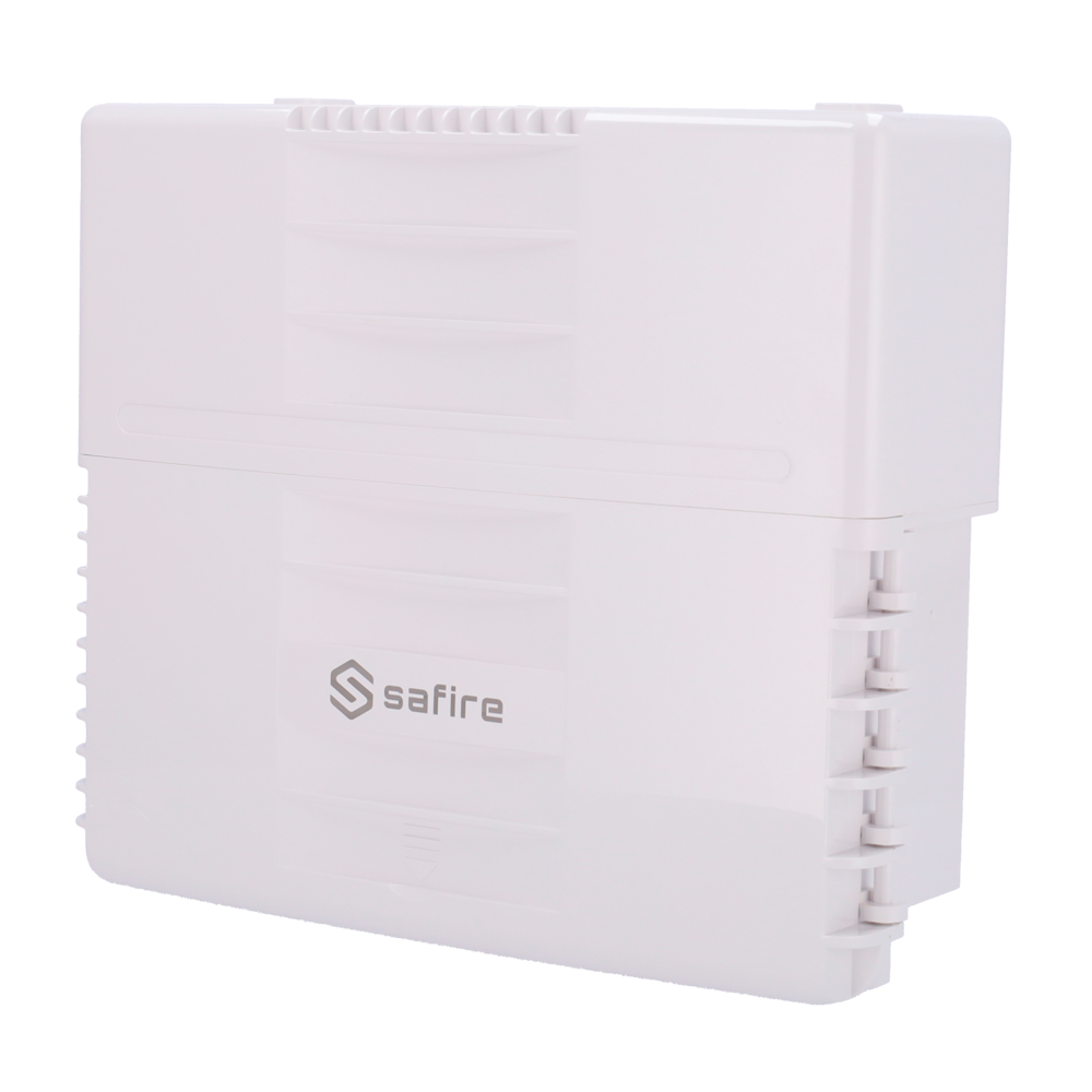 Safire Switch PoE Exterior 6 RJ45 PoE+ 2 RJ45 Hi SF-SW1108HIPOE-HF-120-OUT