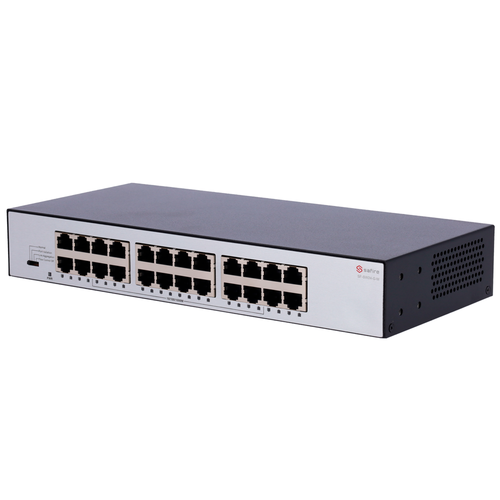 Safire Switch de sobremesa 24 puertos Gigabit SF-SW24-G-M