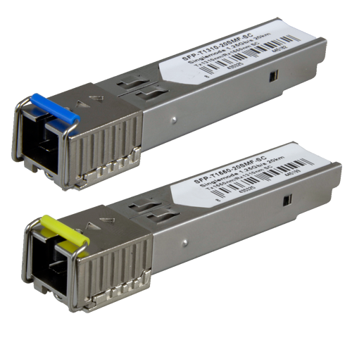 CCTV & Alarmas Pareja de módulos transceptores SFP SFP-TR1513-20SMF-SC