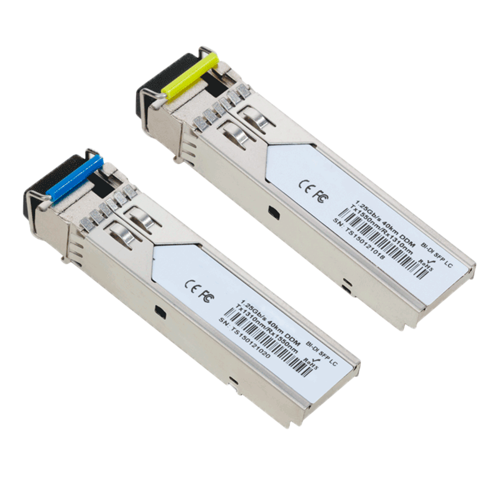 CCTV & Alarmas Pareja de módulos transceptores SFP SFP-TR1513EX-40SMF-LC