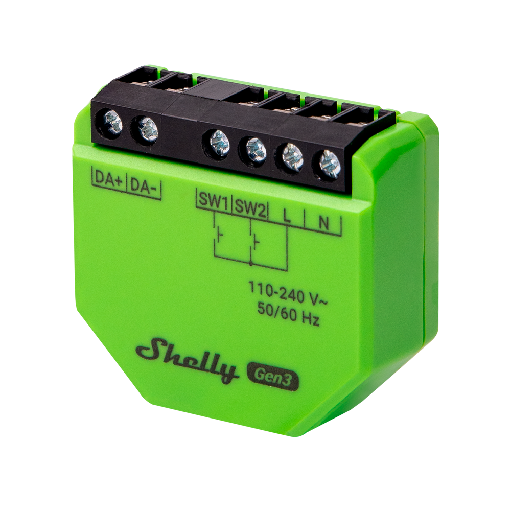 Shelly DALI Dimmer Gen3 Pasarela (Gateway) DALI SH-DALI-DIMMER-GEN3