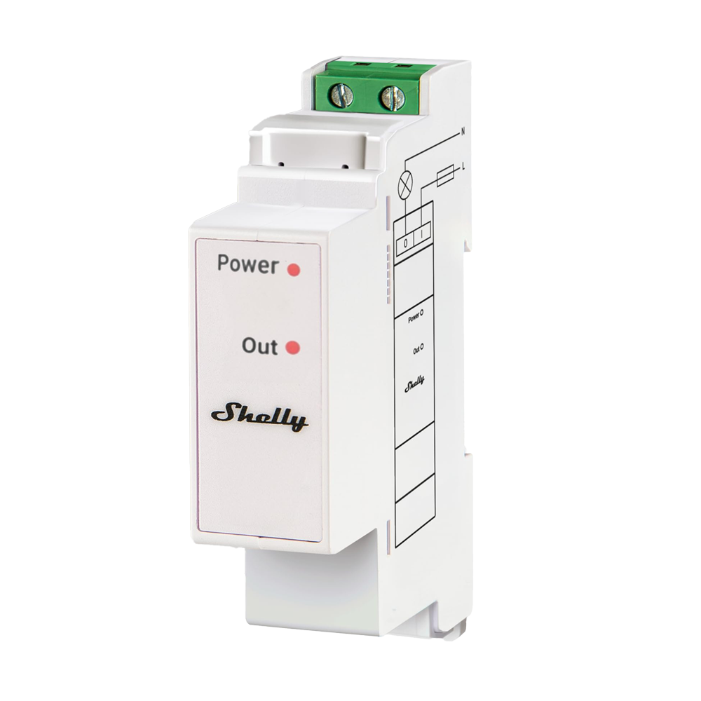 Shelly Pro 3EM Switch Add Relé de contacto seco para control de carga SH-PRO-3EM-SWITCH-ADD-ON