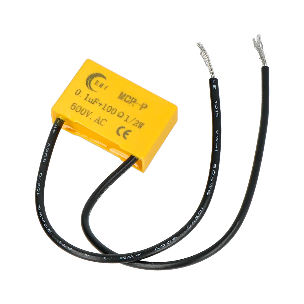 Shelly RC snubber Absorbe picos de tensión en circuitos eléctricos SH-RC-SNUBBER