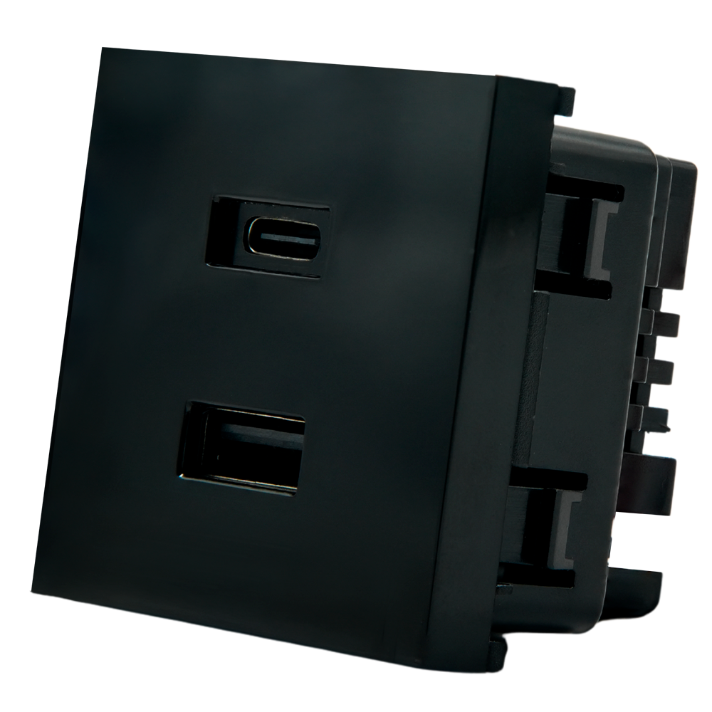 Shelly USB charger for Wall Display Stand Black SH-WALL-DISPLAY-USB-B