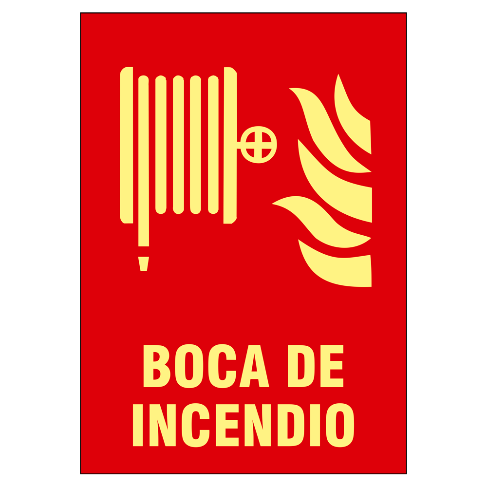 CCTV & Alarmas Cartel de señalización Equipos de protección contra incendios SIGNS-26B-2129
