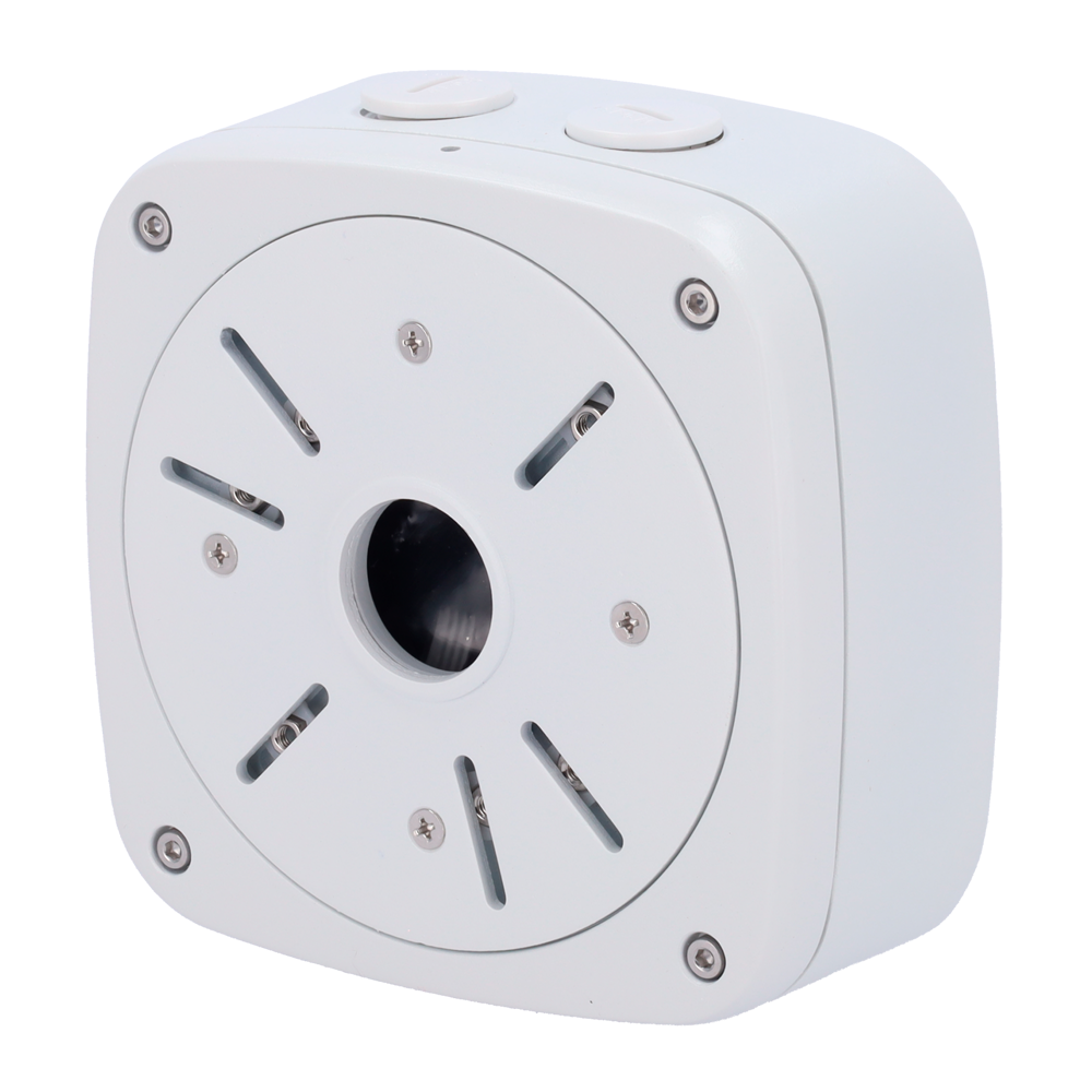 CCTV & Alarmas Caja de conexiones Para cámaras bullet o domos color blanco SP803