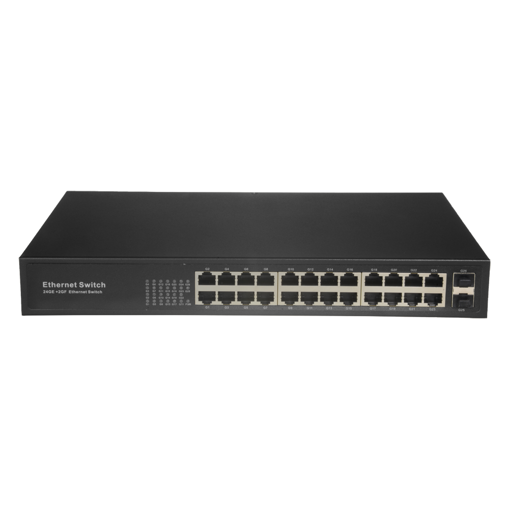 Safire Switch 24 puertos RJ45 + 2 SFP GIGA SW2624GT-2GF