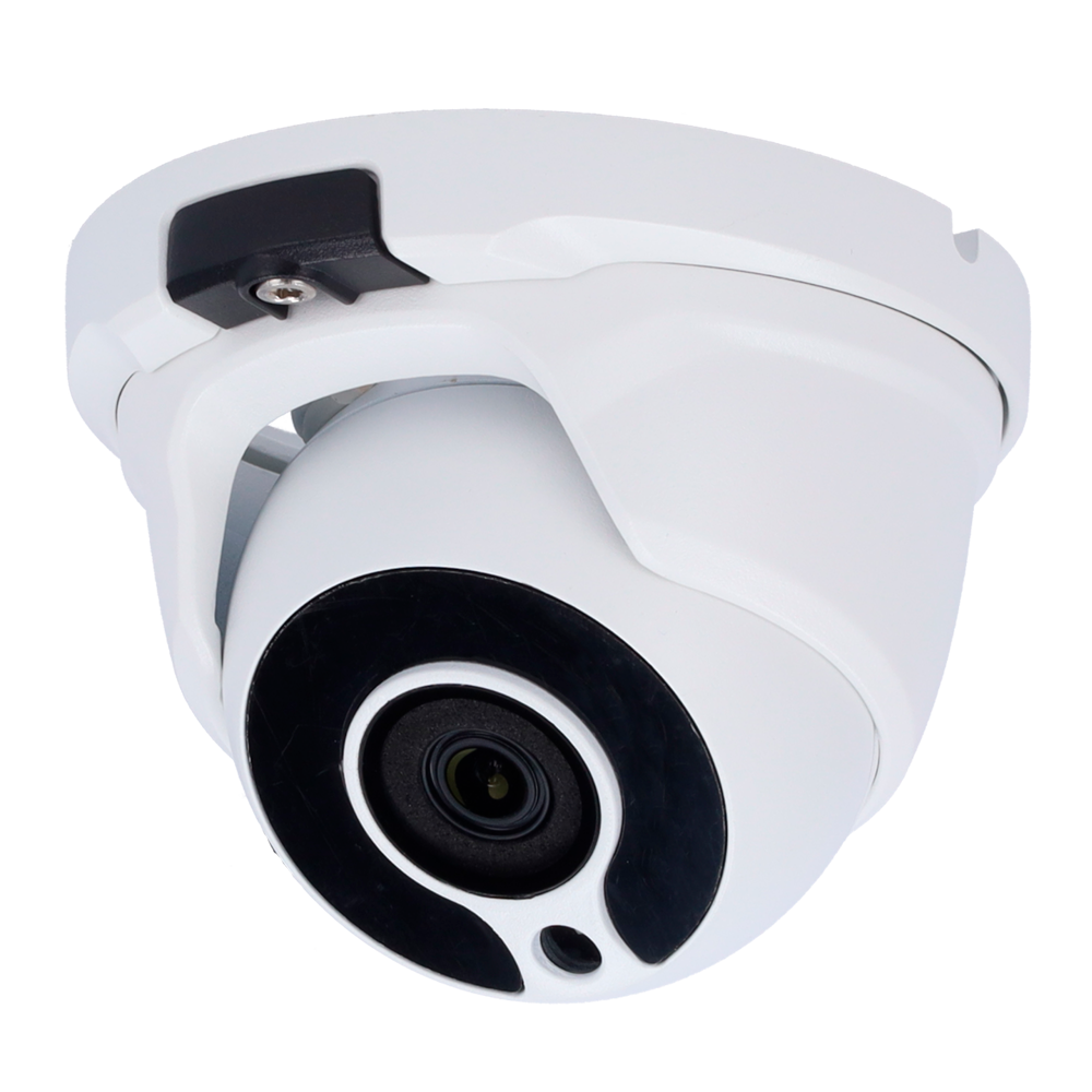CCTV & Alarmas Cámara Turret Gama ECO Salida 4 en 1 / Resolución 2 Mpx (1920x1080) color blanco 2 MP, 3.6 mm T941-B-2E