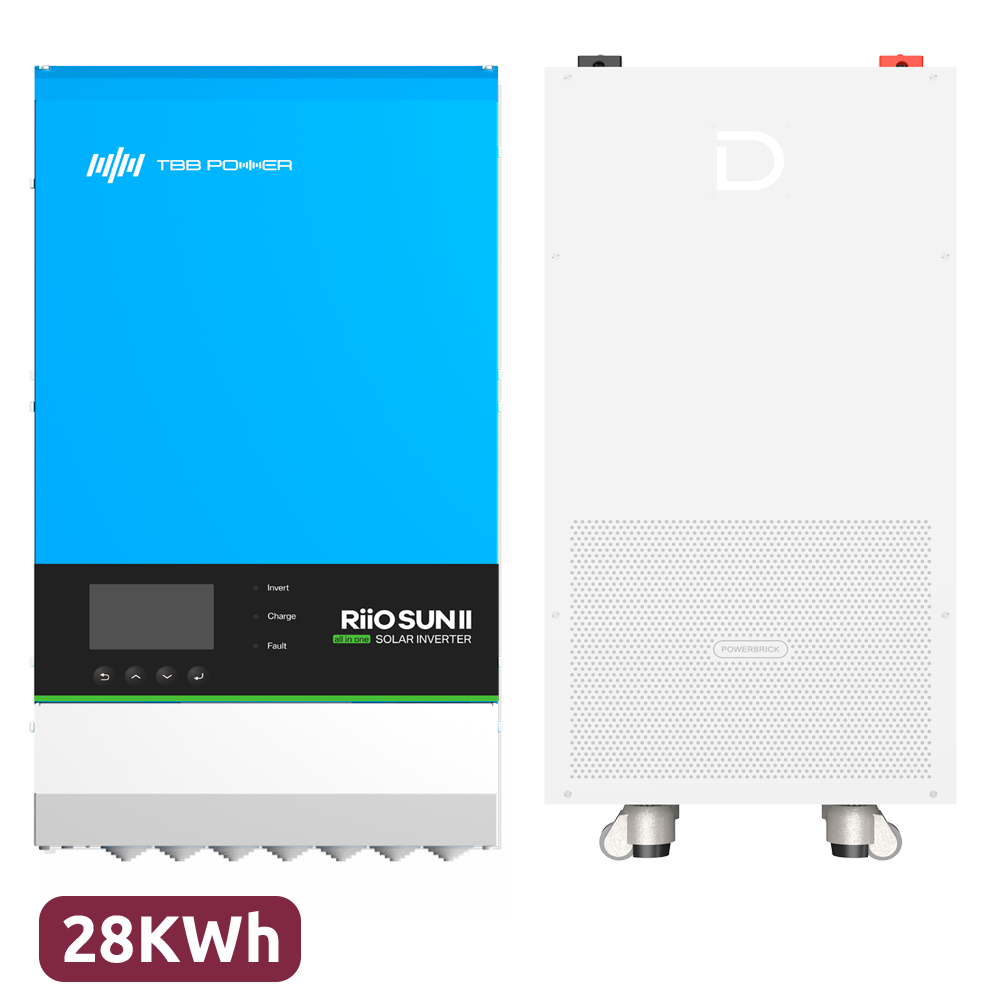 Tbb Pack Inversor + Batería Potencia 8000W TBB-RIOSUN2-8KVA-2x-DY-POWERBRICK-14336