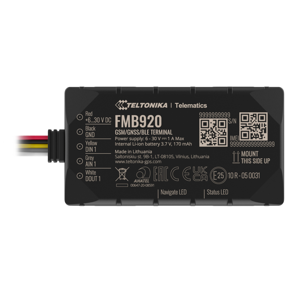 Teltonika Tracker Plug & Play para vehículos TK-FMB920