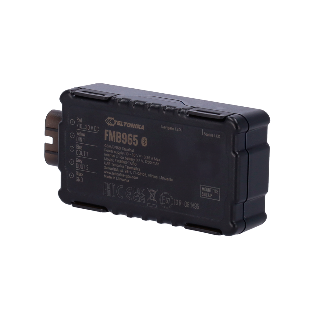 Teltonika Tracker para vehículos resistente al agua TK-FMB965