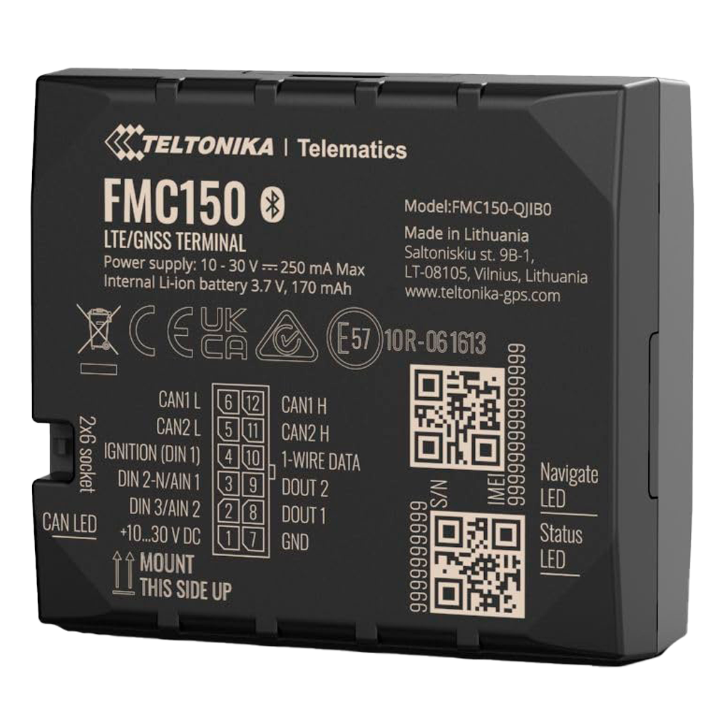 Teltonika Tracker avanzado para vehículos TK-FMC150