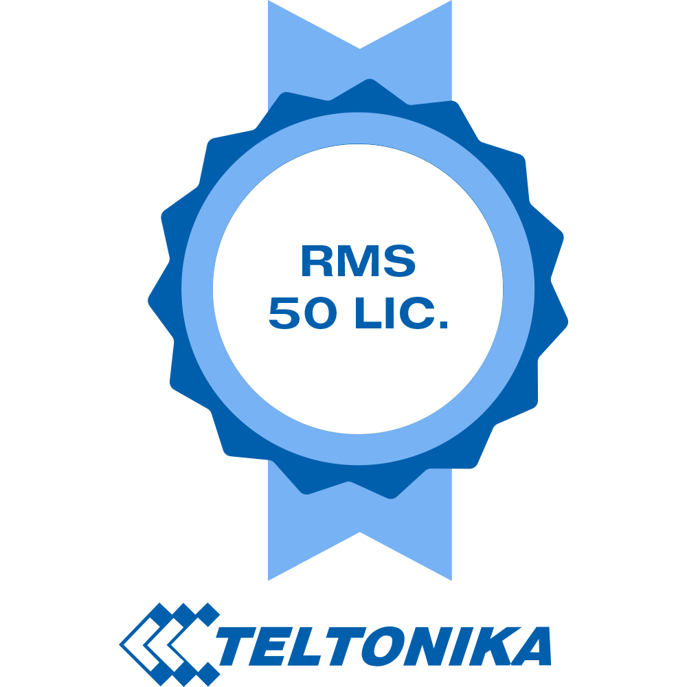 Teltonika Licencias Plataforma Teltonika RMS TK-RMS-50LIC
